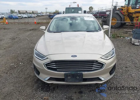 2019 Ford Fusion Sel z USA, uszkodzony, nr VIN 3FA6P0CD2KR256301